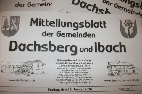 Archiv Mitteilungsblatt